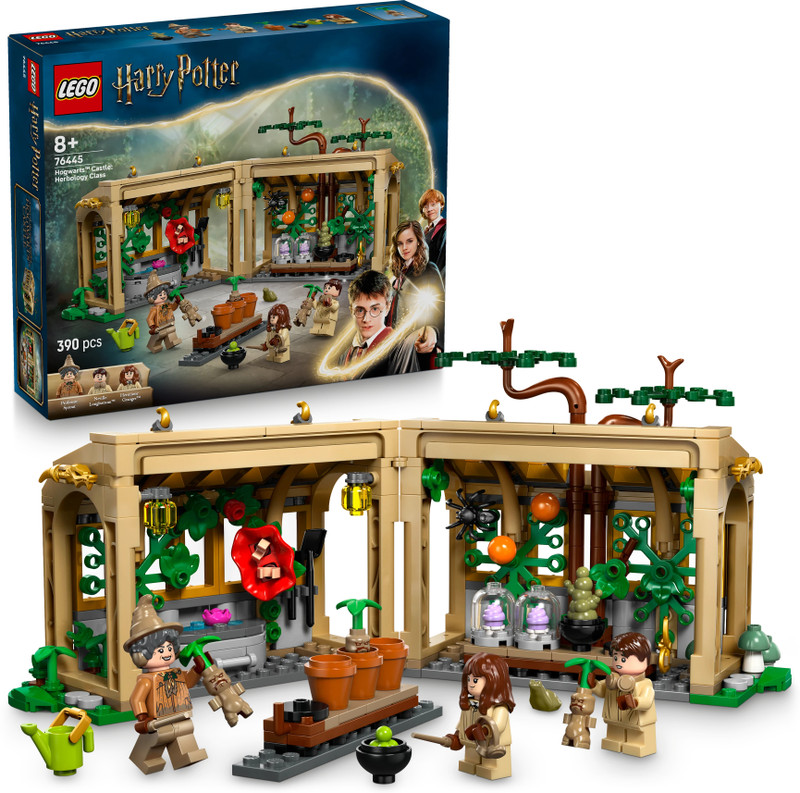 LEGO Harry Potter Hogwarts Castle: Herbology Class, Wizard Gift 76445(Multicolor)