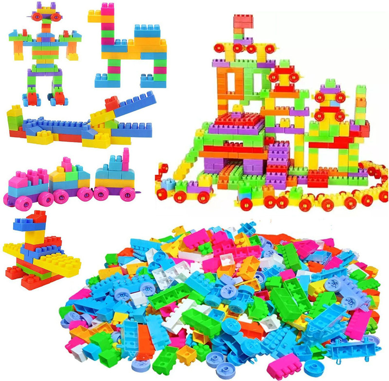 TOOBIL Building Block Creative Learning Toy For Kid Puzzle Assembling 120ps(Multicolor)