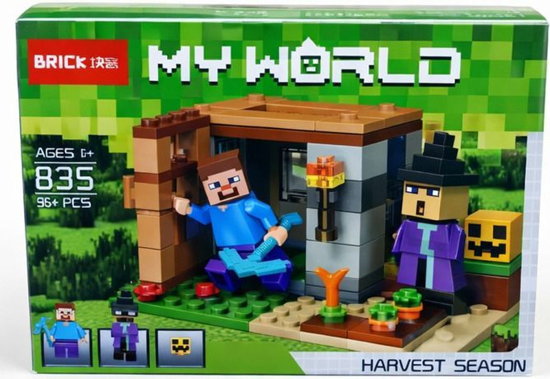 Tgame My World Brick Building Set – Harvest Season(96+Pcs)(Multicolor)