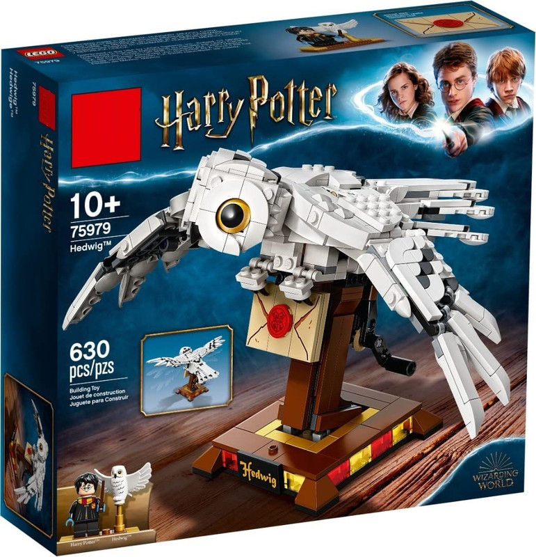 TMA ENTERPRISE Harry Potter Hedwig Moving Wings Owl Building Toy(Multicolor)