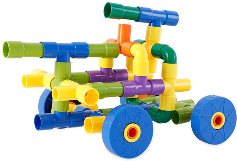 Pulsbery Pipe Puzzle Toy,Creativity, Mind Game, Imagination, Kids Activity Puzzle Game(Multicolor)
