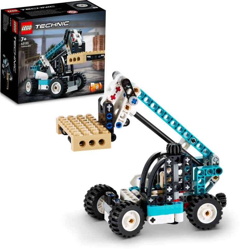 LEGO Technic Telehandler (143 Blocks)(Multicolor)