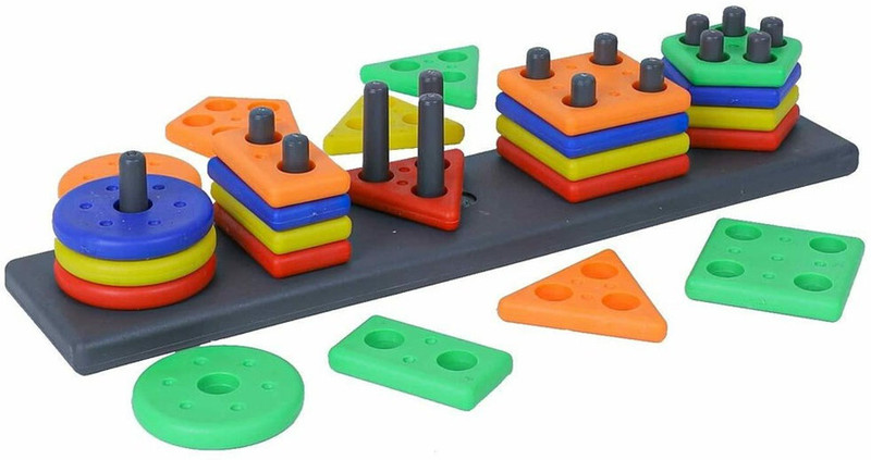 TOYVISION Best Buy Learning Educational Geometric Color & Shape Sorter Puzzle(1 Pieces)