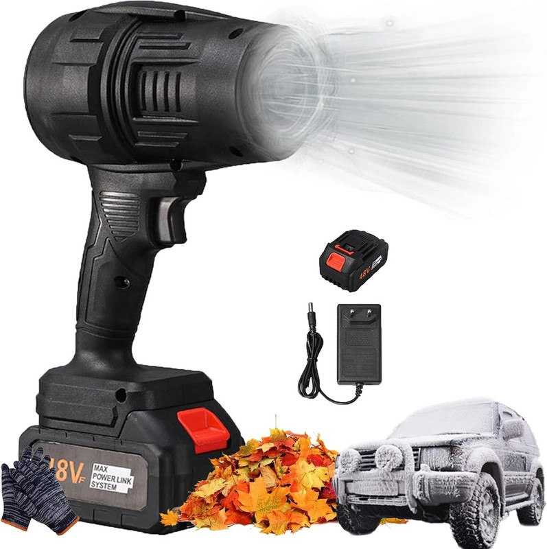 SEVENSPACE Handheld Electric Portable Air Blower,Turbo Jet Blower Cordless Air Blower(Cordless)