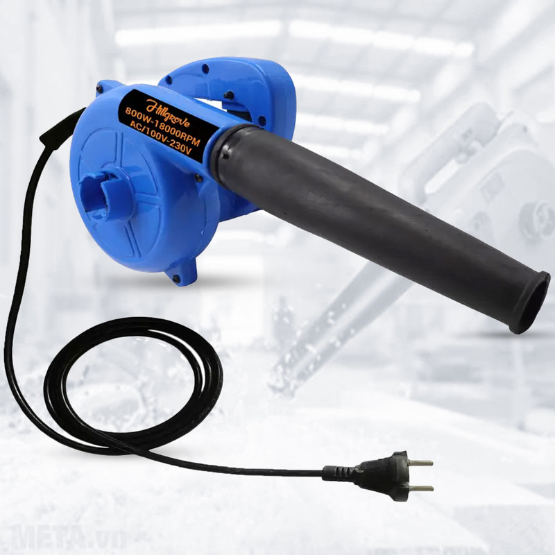 Hillgrove HGCM689M1 Air Blower Gun Machine and Suction Dust Cleaner for AC/Computer/Home Forward Curved Air Blower(Corded Vacuum)