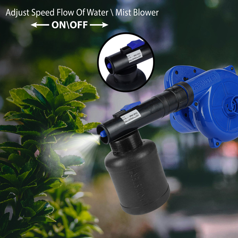 Jakmister MIST-BLOWER/LEAF BLOWER/VACUUM CLEANER Sparkles Motor Unbreakable 700W Forward Curved Air Blower(Corded Vacuum)