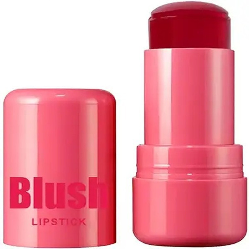 BEAUTYATH Professional Jelly Blush Stick Cooling Lip & Cheek Tint with Long-Lasting(Multicolor)