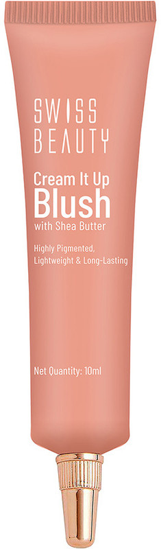 SWISS BEAUTY Cream It Up Blush | Highly Pigmented | Blendable | Long Lasting(Natural Flush)