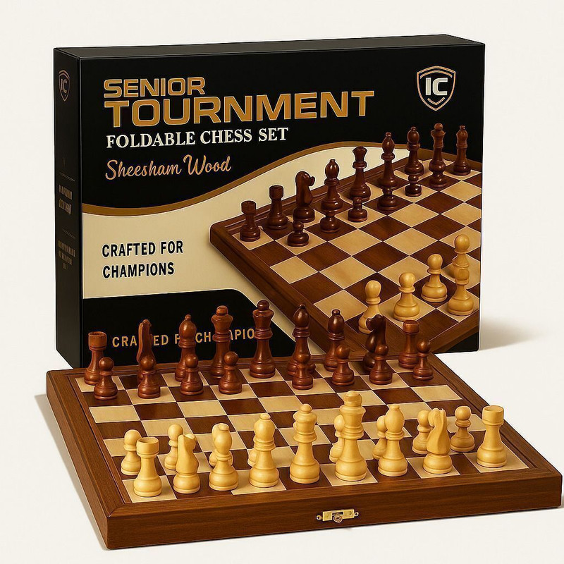 Intellect Creation IC Magnetic Chess Party & Fun Board Game