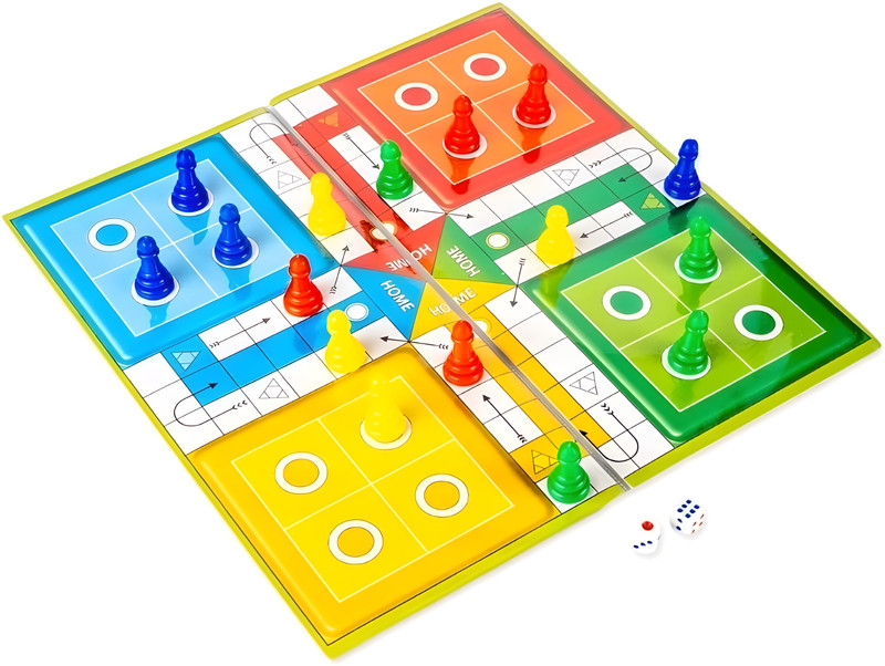 Zenex store 2 in 1 Chess and Ludo Board Game I Best for Kids, Adults, Family & Friends Board Game Accessories
