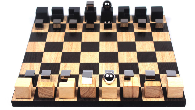 Antalya Homes Luxury Wooden Designer Chess Set | Handmade Wood Chess Board Game Strategy & War Board Game