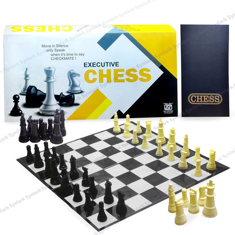 Synlark Educational Chess Board Game, All Time Favorite Game for Kids As Well As Adults Strategy & War Board Game
