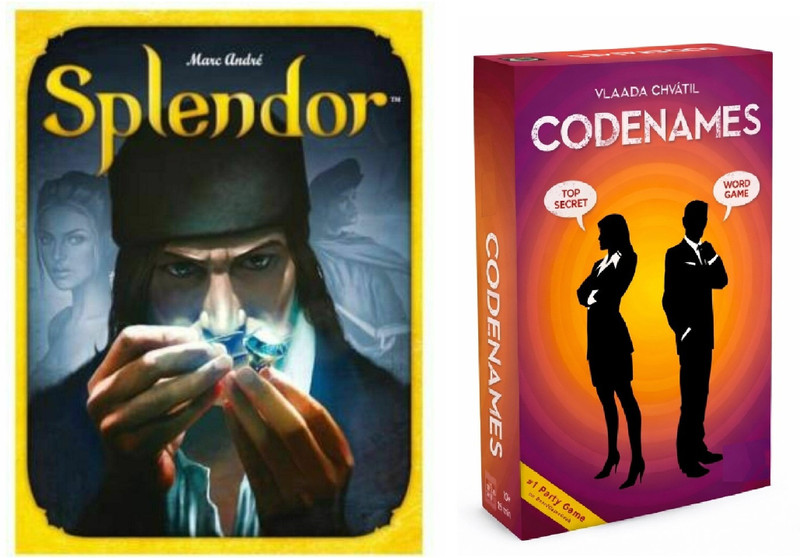 TMA ENTERPRISES Splendor Strategy Game & Codenames Word Game Combo Strategy & War Board Game