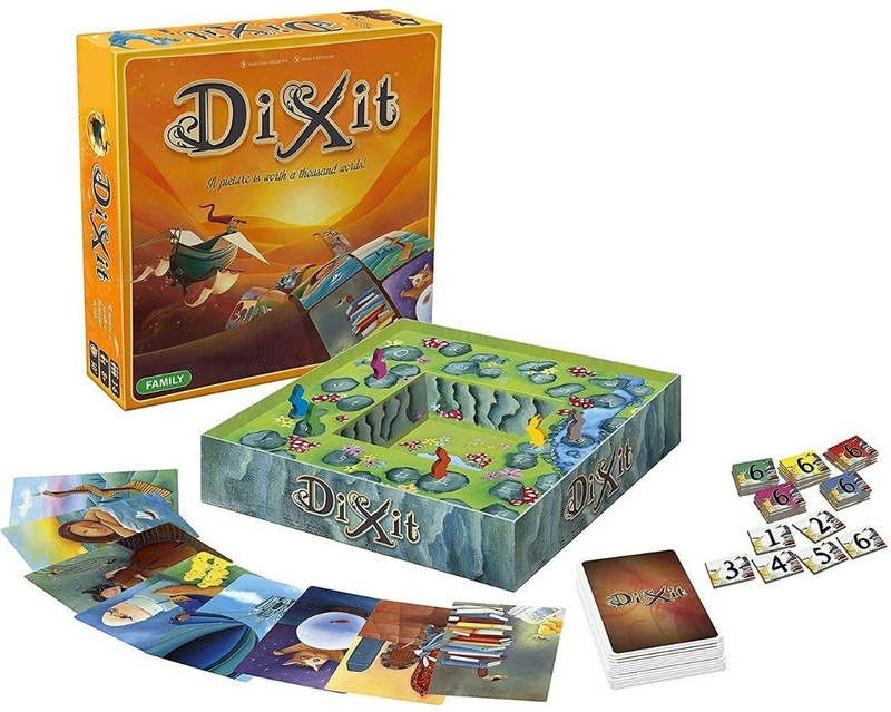 Kids Mandi Dixit a Fantasy Card Game of Visual Clues and Mind Games for All Ages Board Game Accessories