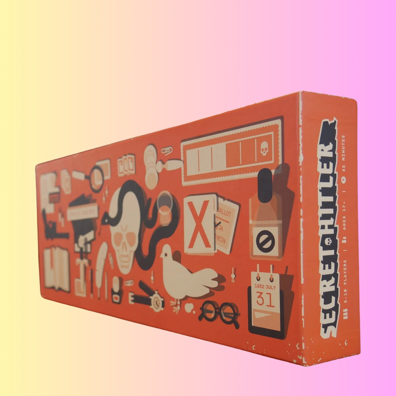 Zuuluzrs Updated Edition Secret Hitler Board Game Strategy & War Board Game