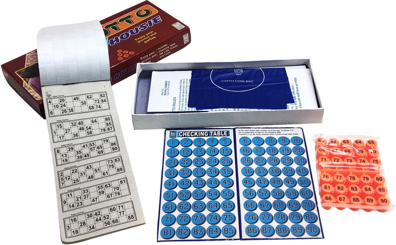 Gift Collection Lotto Housie Tambola Board Game to enjoy your picnic and parties Party & Fun Board Game
