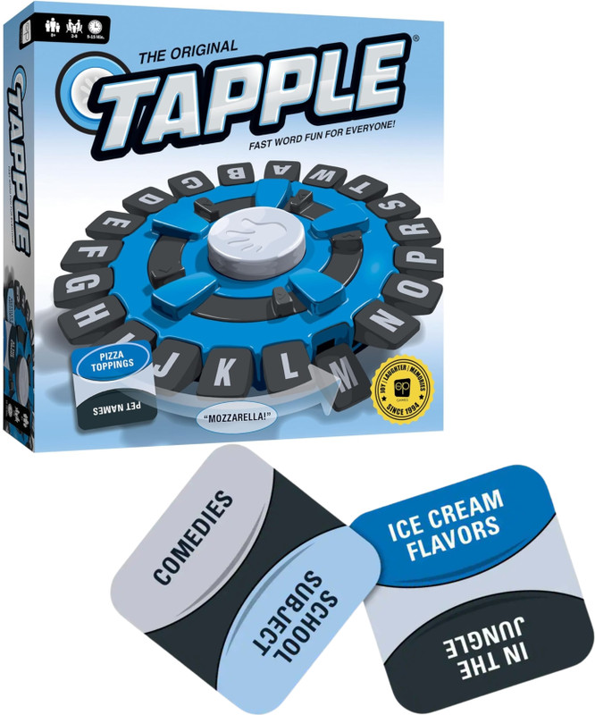 Zuuluzrs Tapple Fast-Paced Word Game for Family Game Night Party & Fun Board Game