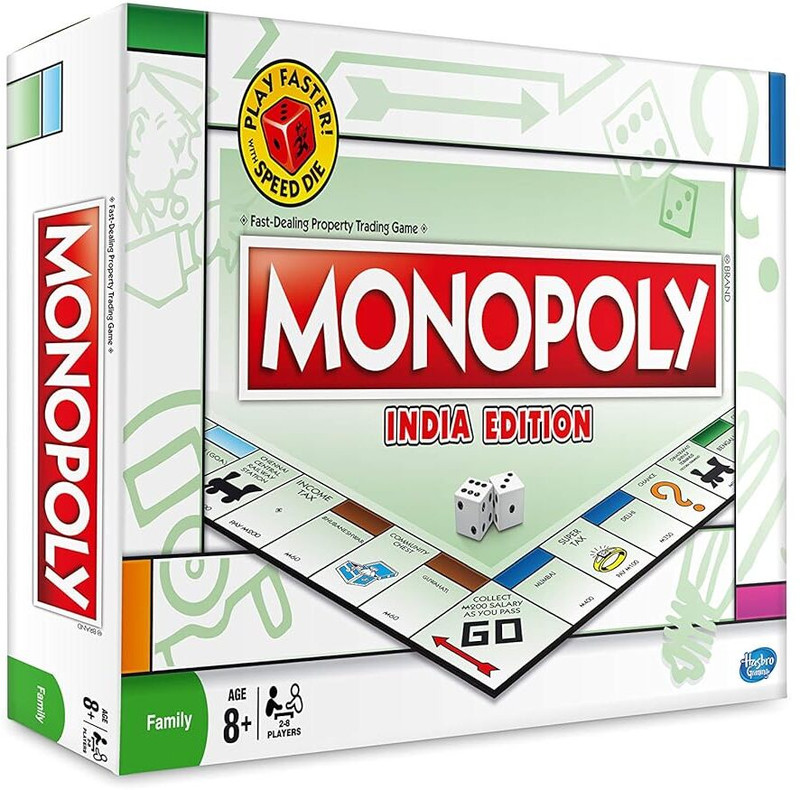 Toyrama Monopoly Classic Board Game For Families And Kids Board Games for Kids(Multicolor)