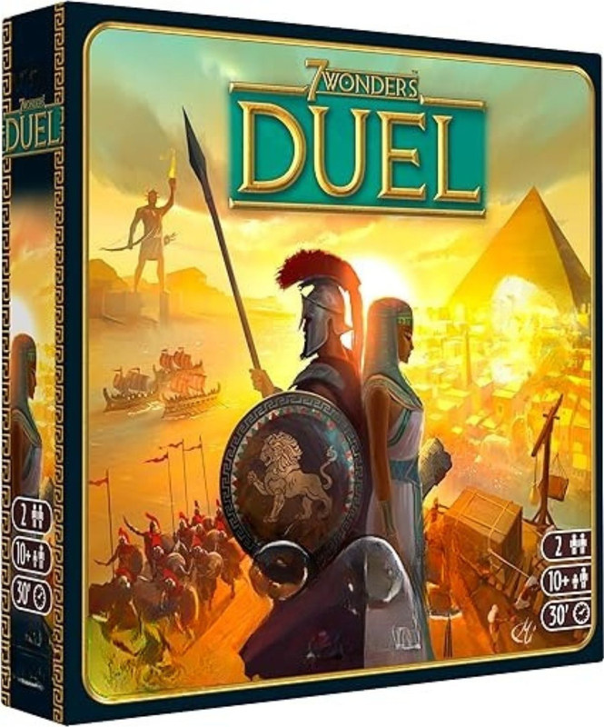 Kids Mandi 7 Wonders Duel Strategy Board Game Strategy & War Board Game
