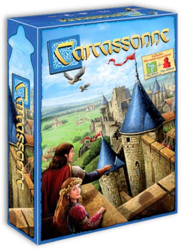 Kids Mandi Carcassonne Board Game | Classic Tile-Placement Strategy Game Board Game Accessories