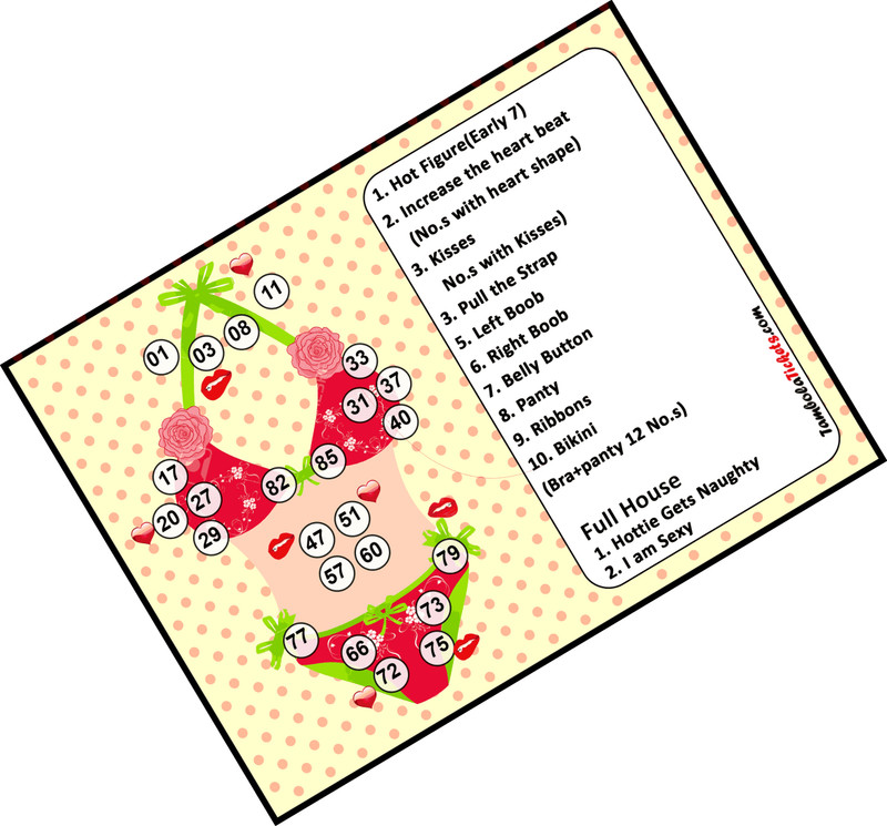 Tambola Tickets I Am Sexy and I Know It Tambola Housie Tickets (24 Cards) Board Game Accessories