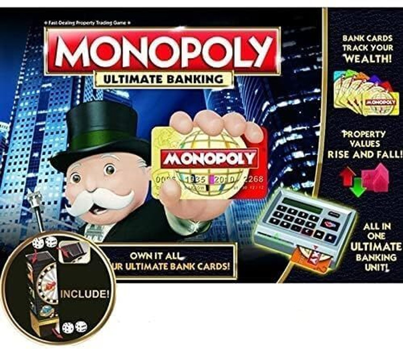 Toyrama Monopoly Game: Ultimate Banking Edition Board Game, Electronic Banking Unit(Multicolor)
