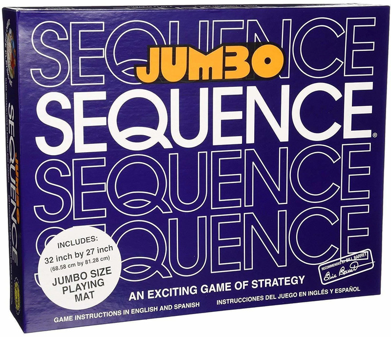 Sharvil Latest Jumbo Sequence Box Edition Board Game Family Indoor Games () Party & Fun Board Game
