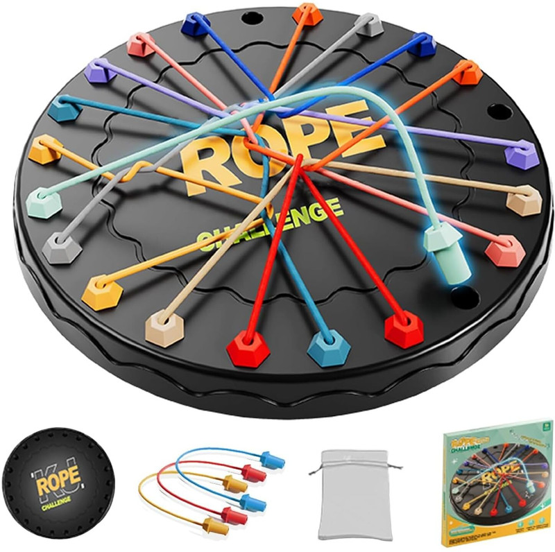SAJANA Brainy Knots Rope Untying Challenge Puzzle Game(1 Pieces)
