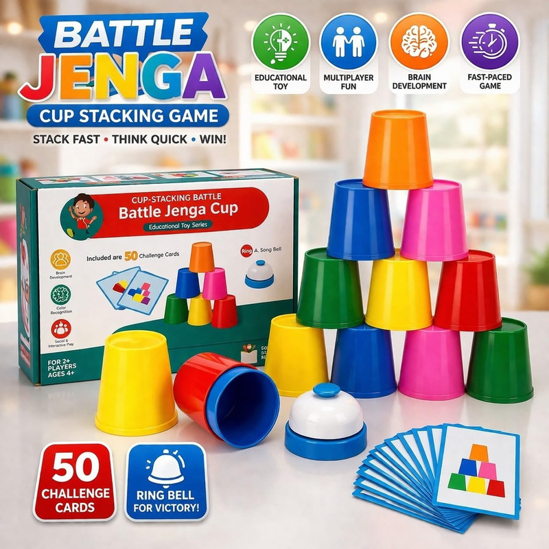 Sadguru Manufacturing Unit Jenga Cup Board Game Accessories