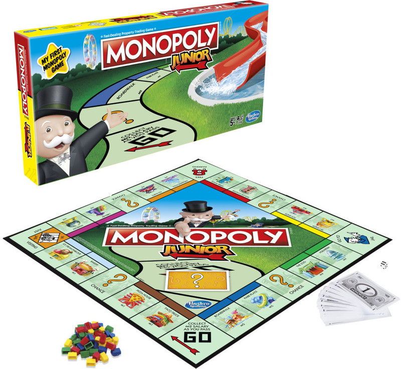 HASBRO GAMING Junior Board Game (2021 Edition) Educational Board Games