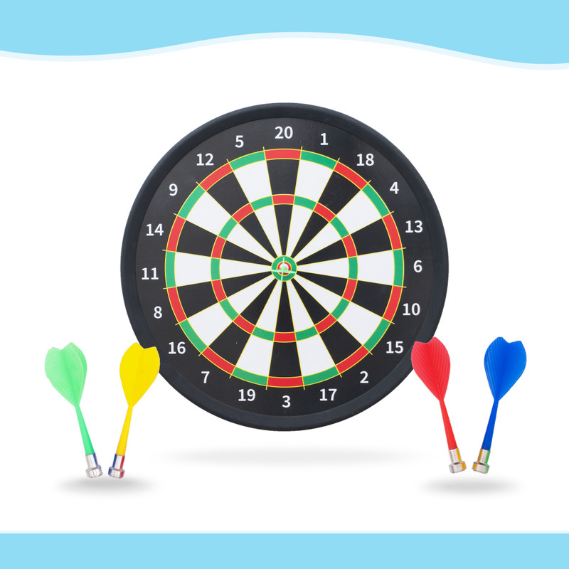 GENZ Magnetic Dart With Darts Fun Indoor and Outdoor Game Set Toys for All Ages Kids Dart Board Game