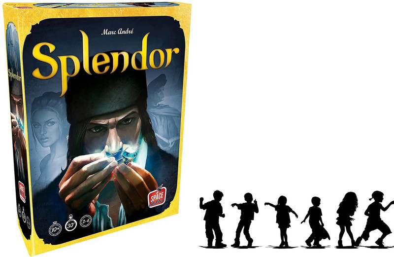 Zuuluzrs Splendor Strategy Game 2 to 4 players Educational Board Games
