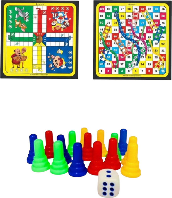 aunique Kids choice Ludo & Snake Board Game with Ludo Coin Word Games