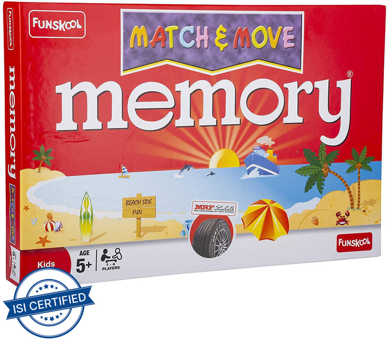 Funskool Match and Move Memory Board Game