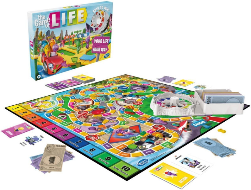 Zuuluzrs Buy Fast The Game of Life Board Game, Fun Board Game for Families and Kids Party & Fun Board Game