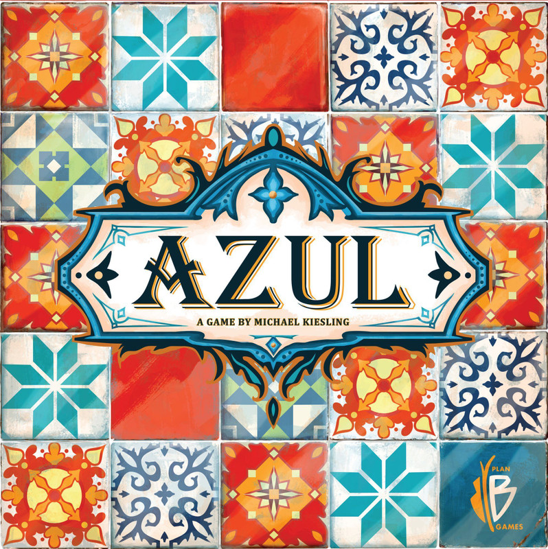 AweStuffs Azul Game, Strategy Tile Placement Board Game | Family Board Games Educational Board Games