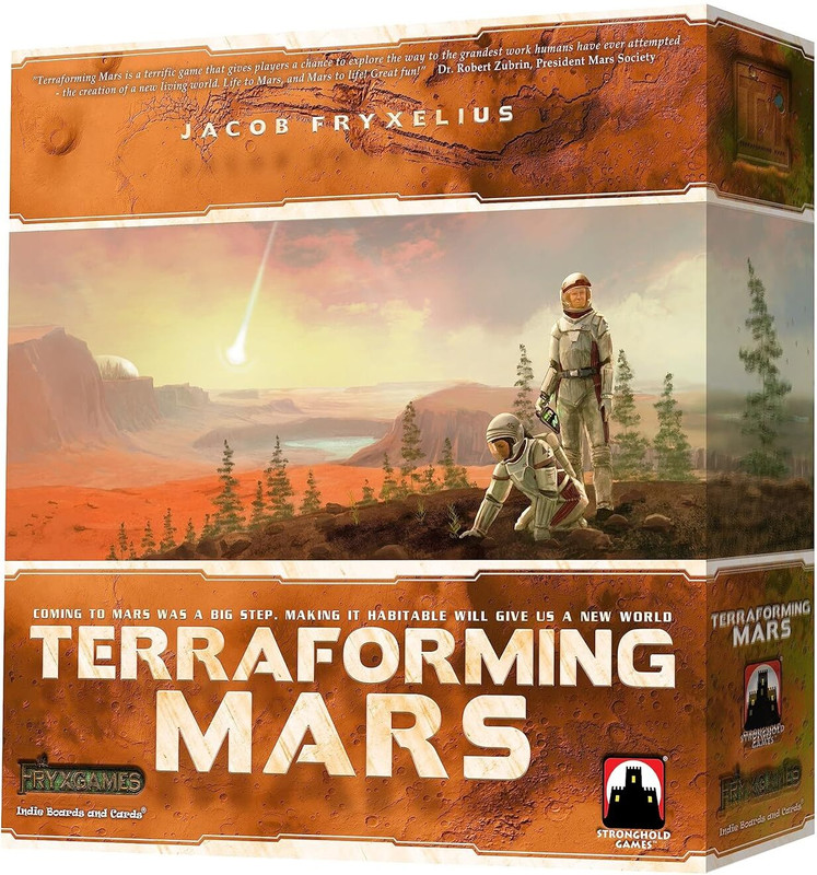 AweStuffs Terraforming Mars Board Game - Award Winning Strategic Adventure Game for Family Strategy & War Board Game