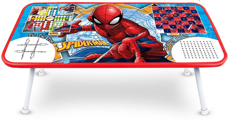 zokato Spiderman Multipurpose Portable Ludo Game Table | Multicolour Board Game Accessories