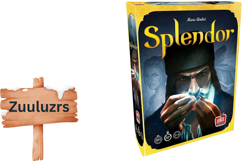 Zuuluzrs Splendor Board Game | Strategy Board Game for Kids, Adults & Family Educational Board Games