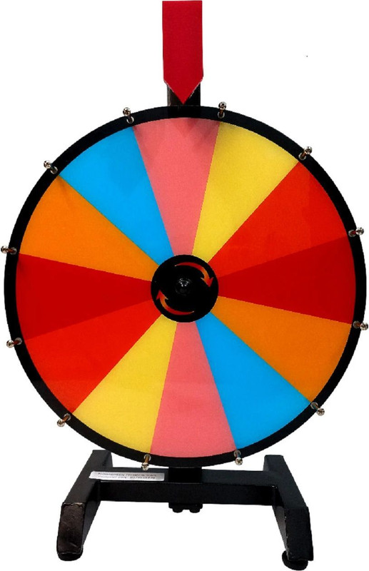 FLORAGREEN Spin Wheel Game, Parties, Birthday, Gift, School, Kids Toys 16 inch Heavy Duty Party & Fun Board Game