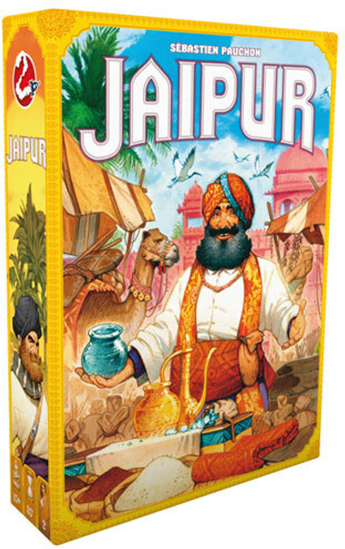 Naama Jaipur Board Game - Award-Winning Two-Player Card Game of Trading and Strategy Board Game Accessories