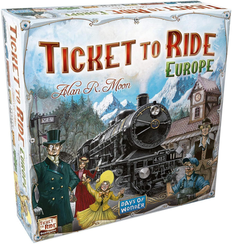 TMA ENTERPRISES Ticket to Ride Europe Board Game Party & Fun Board Game