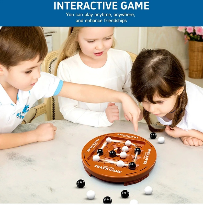 Zuuluzrs Logic Chess Track Board Game Family Board Game For Fun Board Game Accessories
