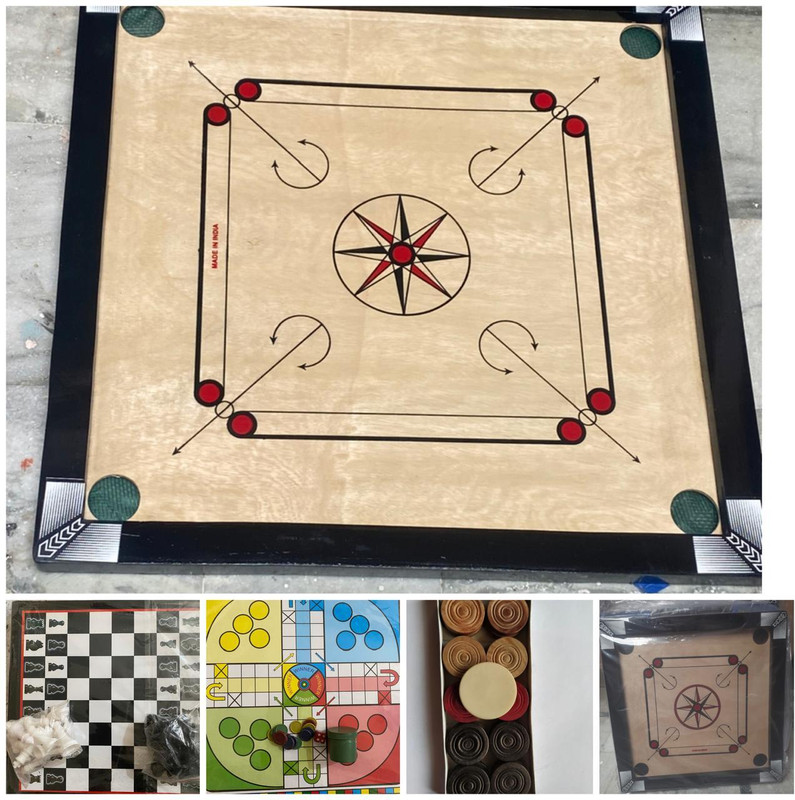 Shivtirth Enterprise Carrom large 81.28 cm Carrom Board(Multicolor)