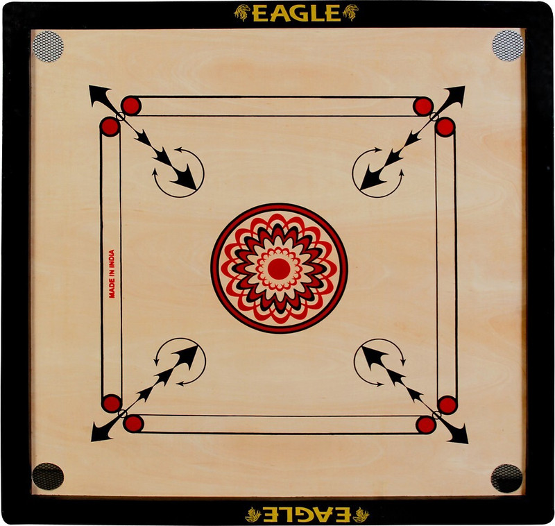 Ishu Sports Carrom Board 26 inch 66.04 cm Carrom Board(Multicolor)