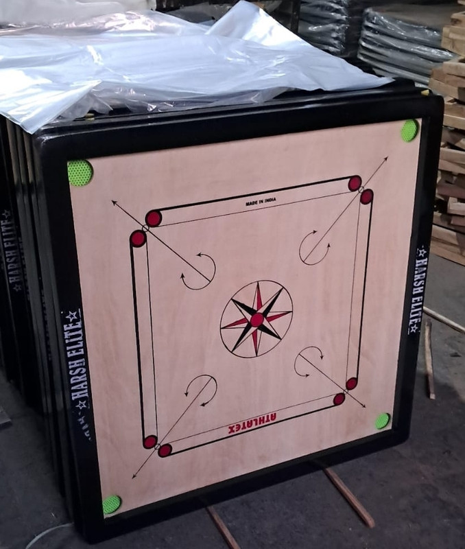 Harsh Elite FSS-32 Wooden Carrom Board BG 81.4 cm Carrom Board(Black)