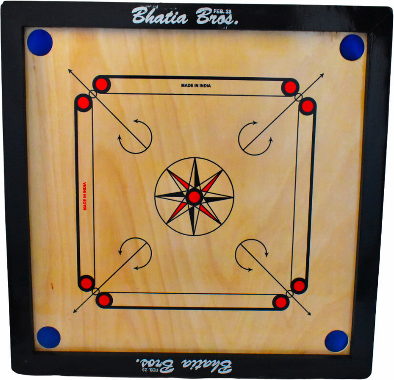 SCOREX 20 INCH CARROM BOARD FOR KIDS 4 cm Carrom Board(Brown)