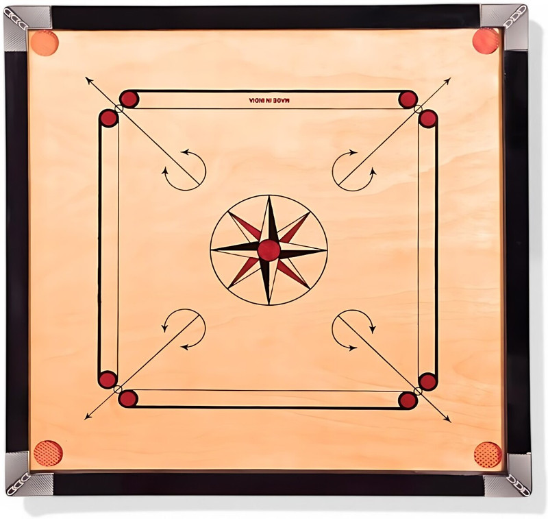 GAR ENTERPRISES Carrom Board 66 cm 15 cm Carrom Board(Multicolor)
