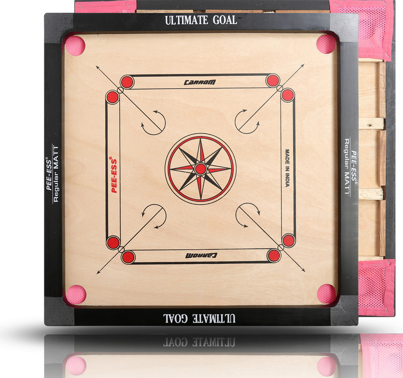 ULTIMATE GOAL UG CARROM BOARD 32 cm Carrom Board(Beige)
