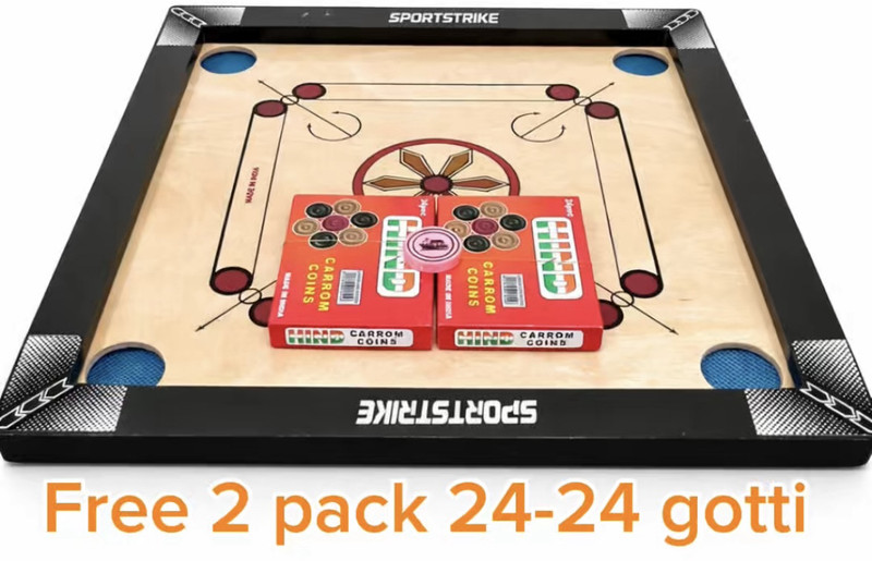 Sportstrike 20 inch Carrom board ( Multicolour ) 50 cm Carrom Board(Multicolor)